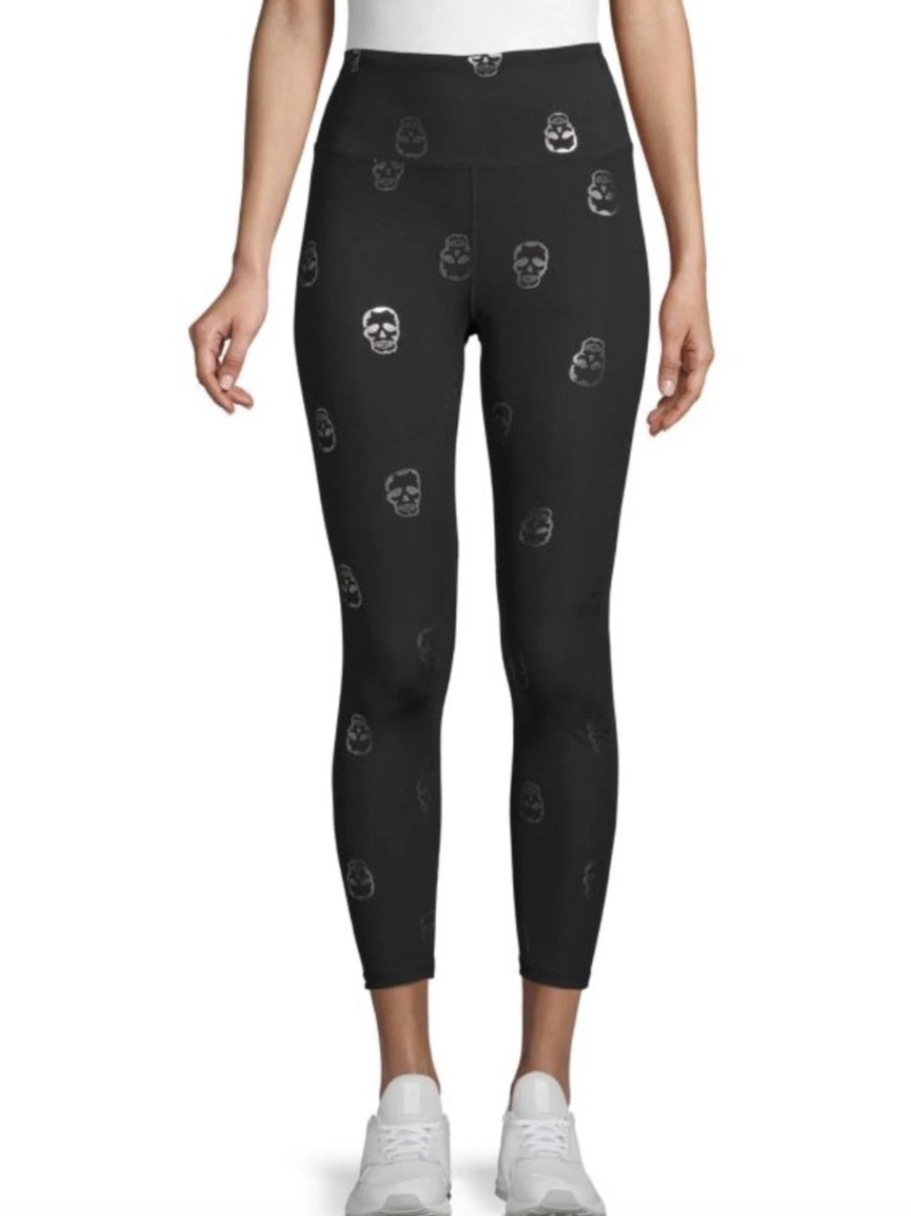 Nanette Lepore Skull Print Leggings medium